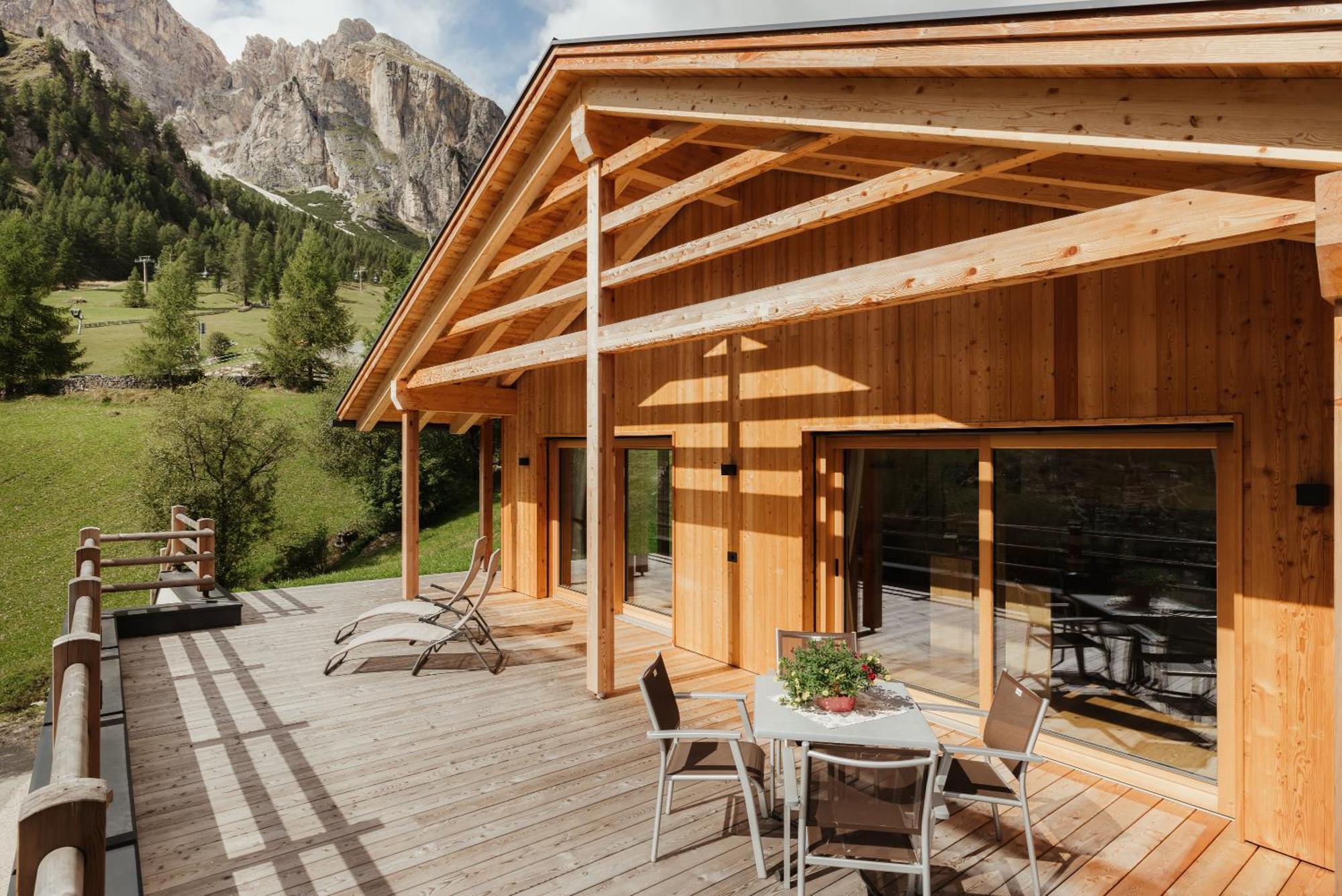 Chalet Laerchenhof Colfosco Exterior photo